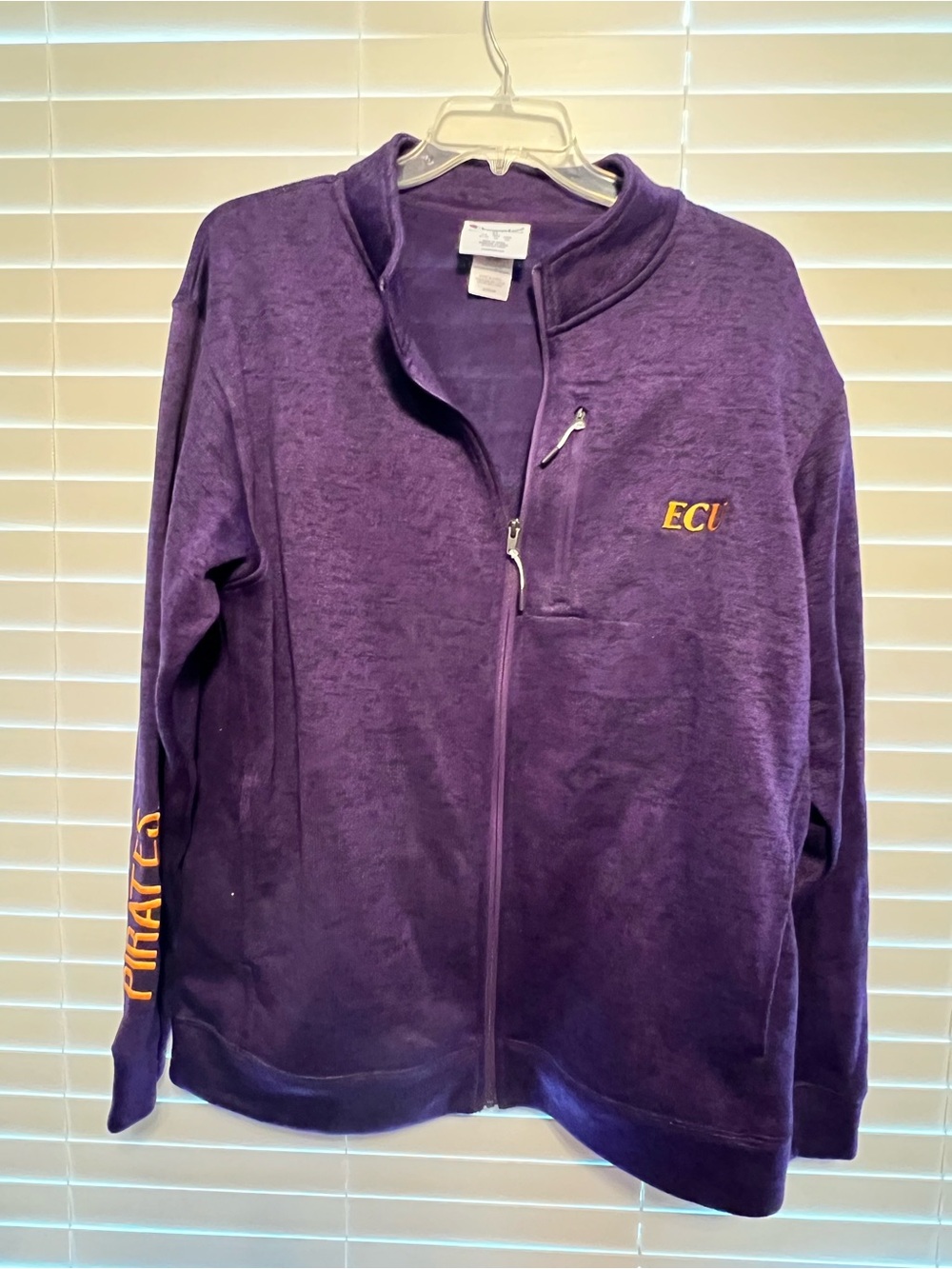 Purple Full-Zip ECU champion Jacket